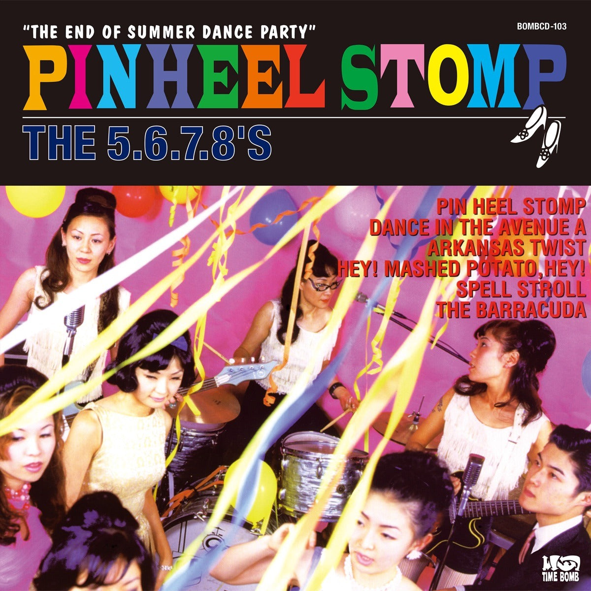 The 5.6.7.8's "Pin Heel Stomp" EP