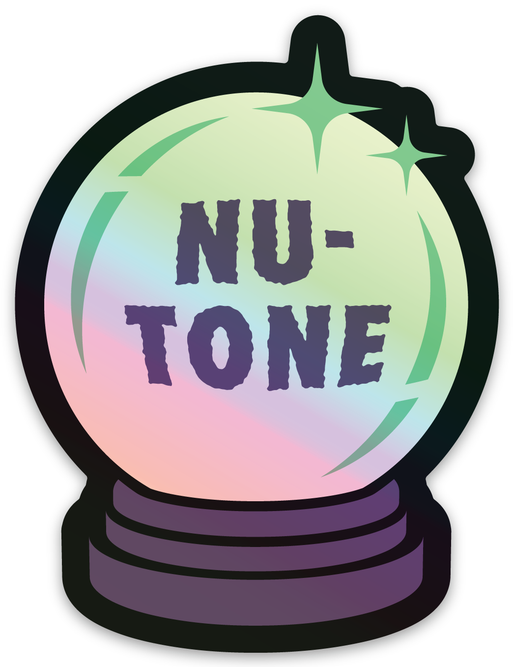Nu-Tone "See! Believe" Holographic Vinyl Sticker Set