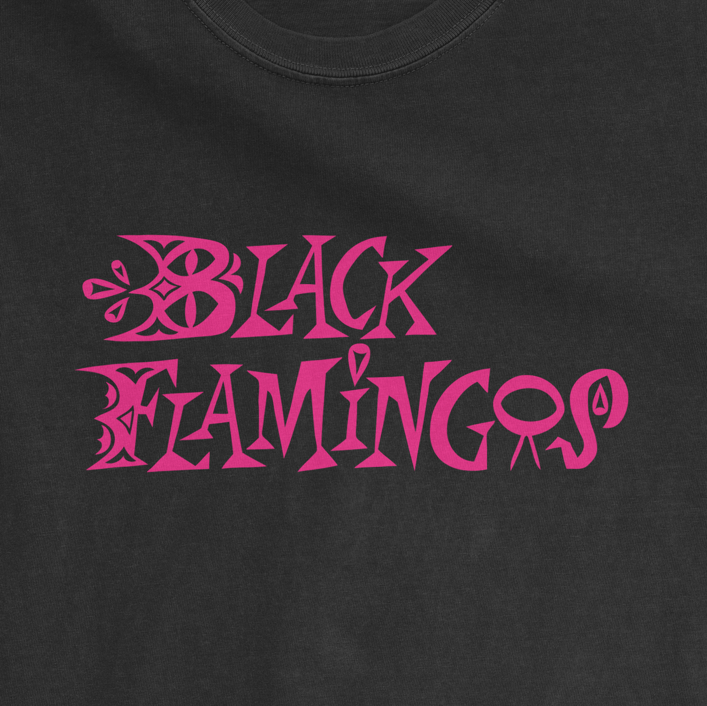 Black Flamingos "Neon Boneyard" T - Hi-Tide Vintage