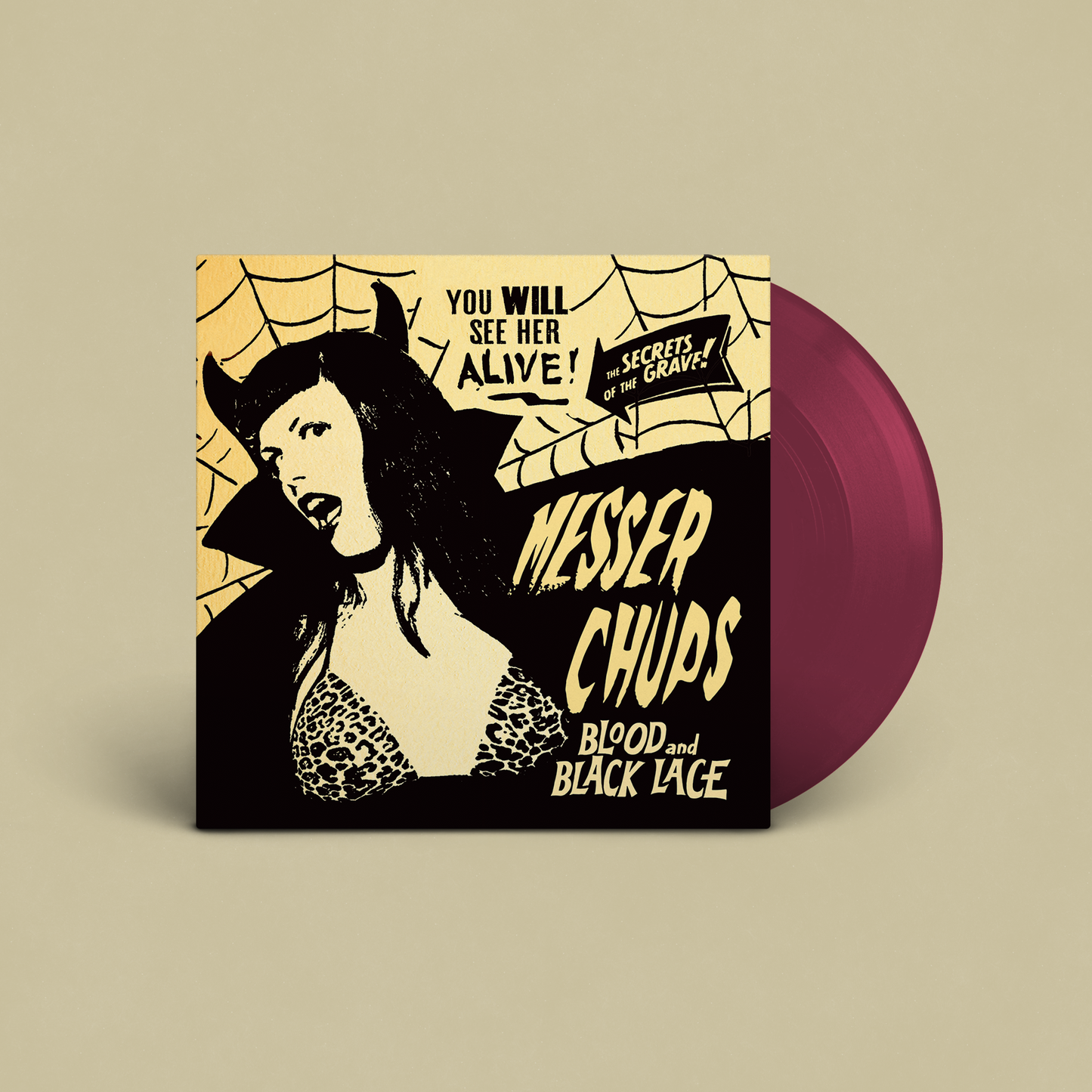 Messer Chups "Blood and Black Lace" EP