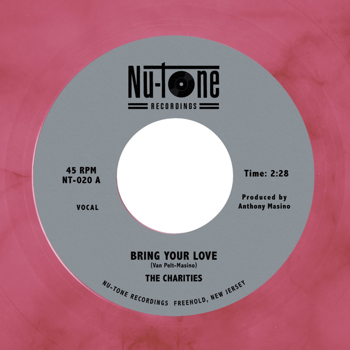 The Charities "Bring Your Love / Angel Eyes" 45