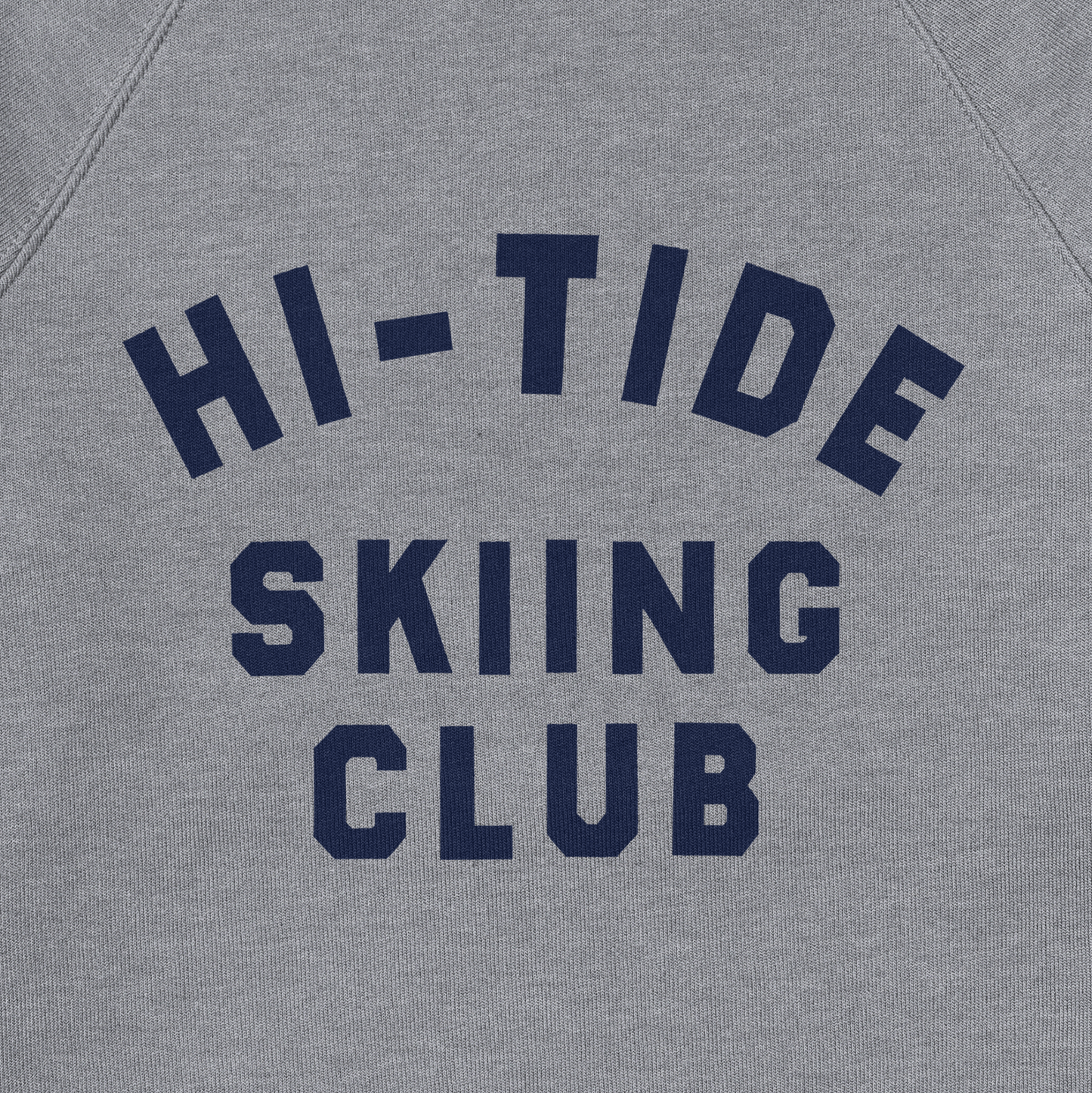 Hi-Tide Skiing Club Fleece Crewneck Sweatshirt