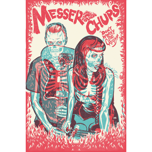 Messer Chups "Don't Worry, Be Creepy" 3D Print