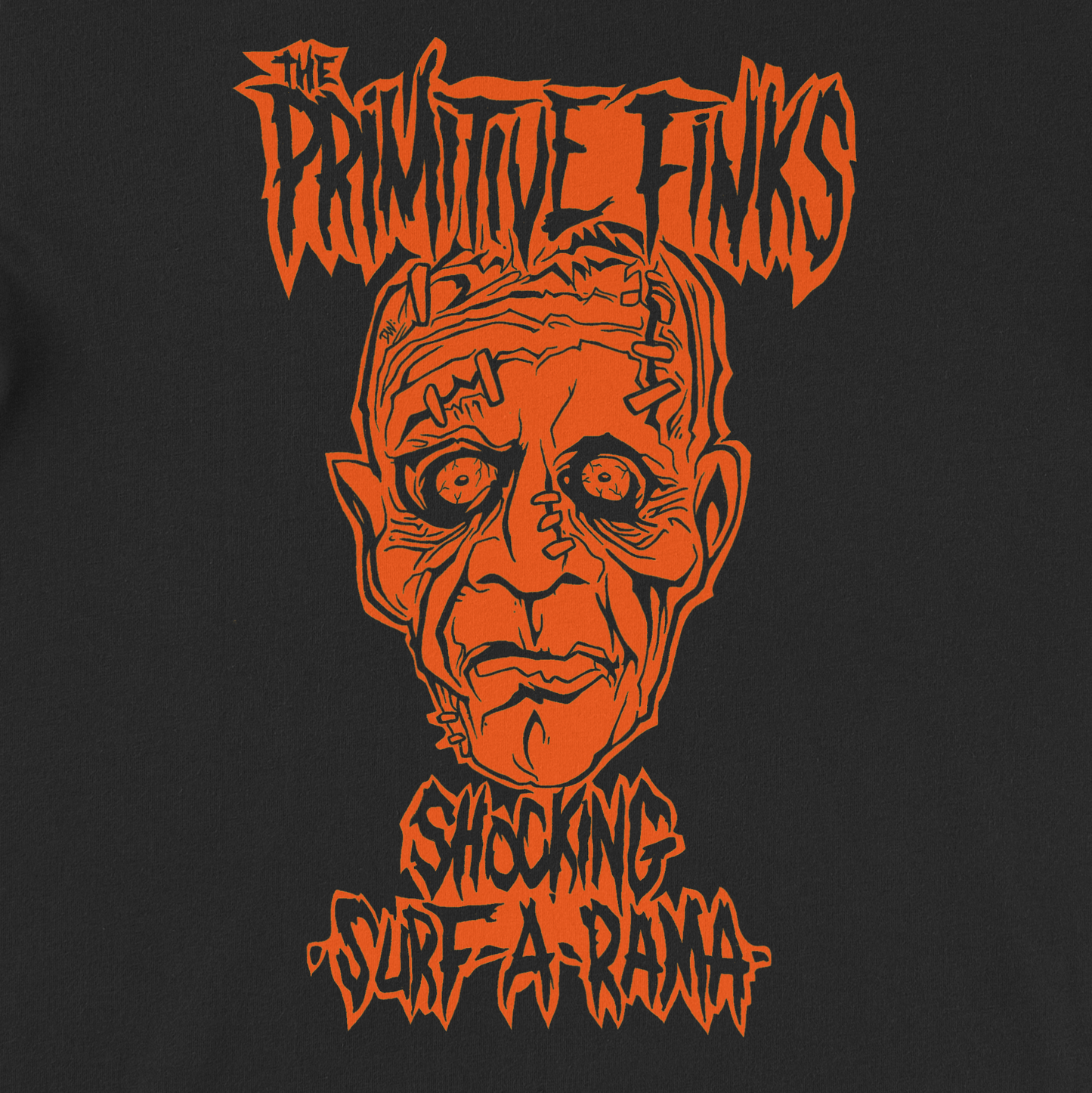 The Primitive Finks "Shocking Surf-A-Rama" T