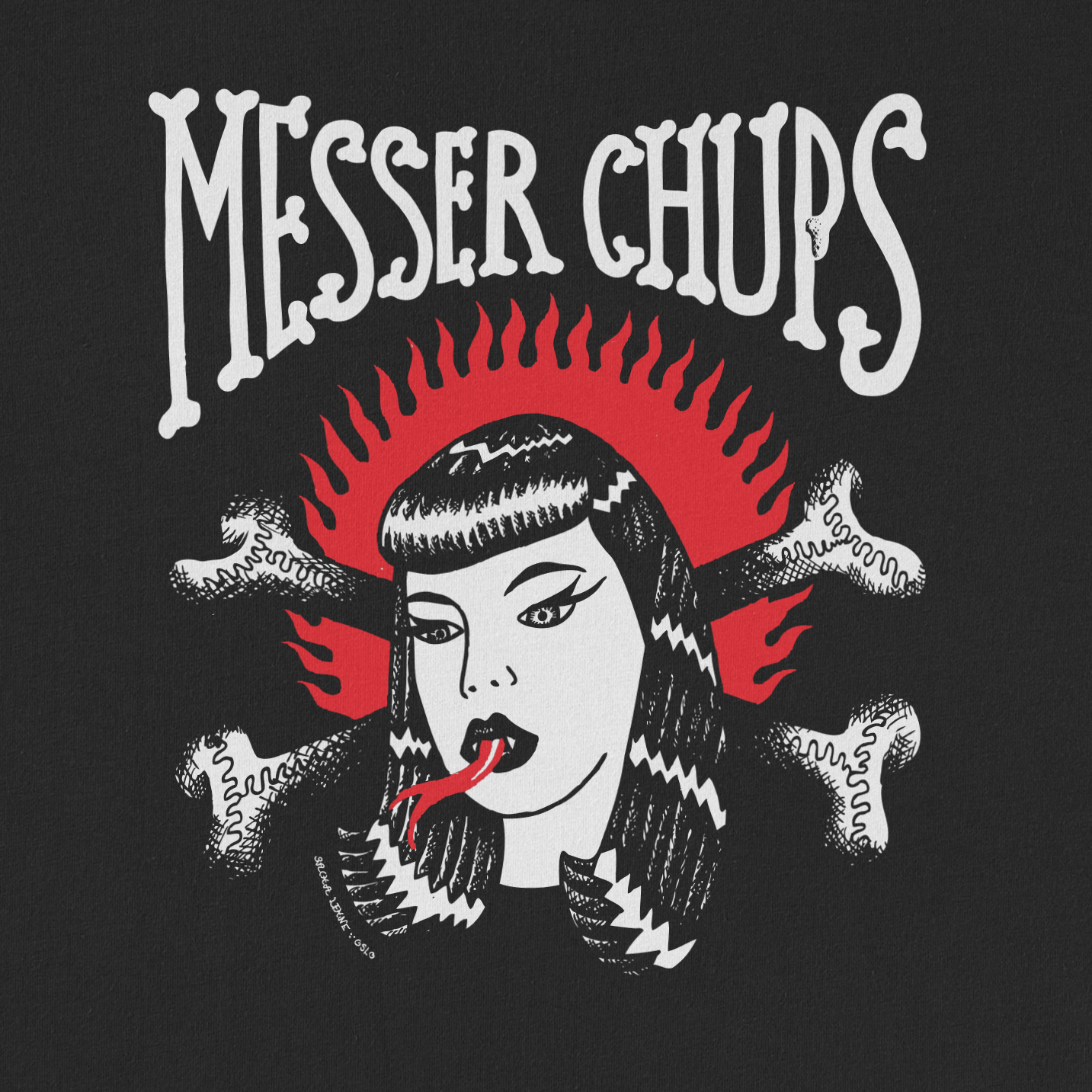 Messer Chups "Snake Girl" T
