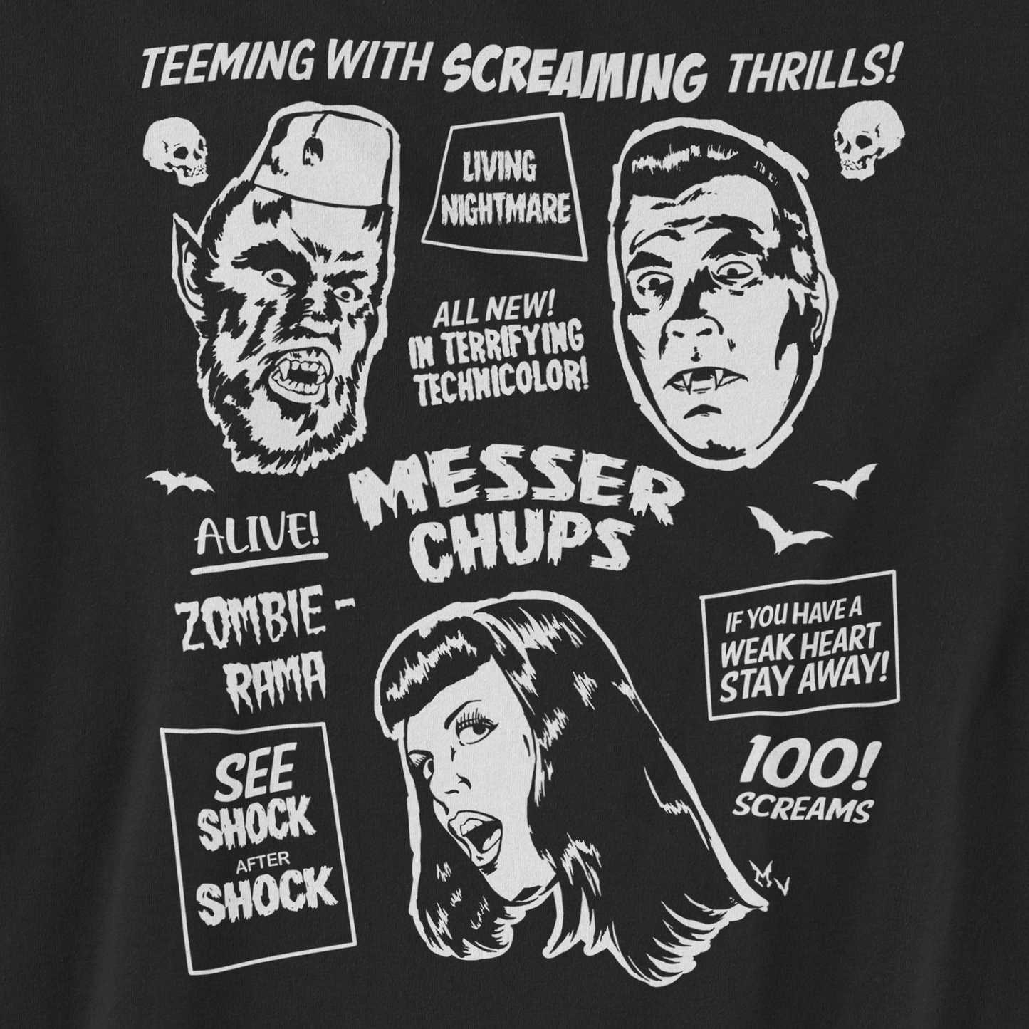Messer Chups "100! Screams" T