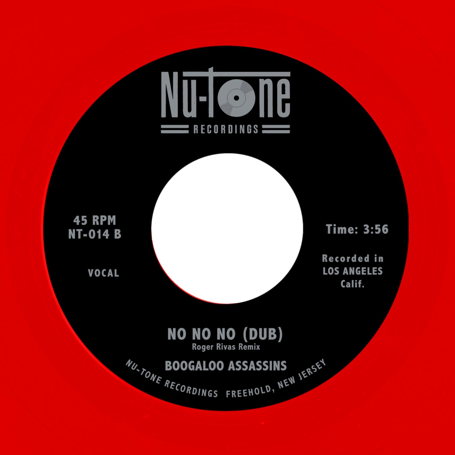 Boogaloo Assassins "No No No / No No No (Roger Rivas Dub Remix)" 45