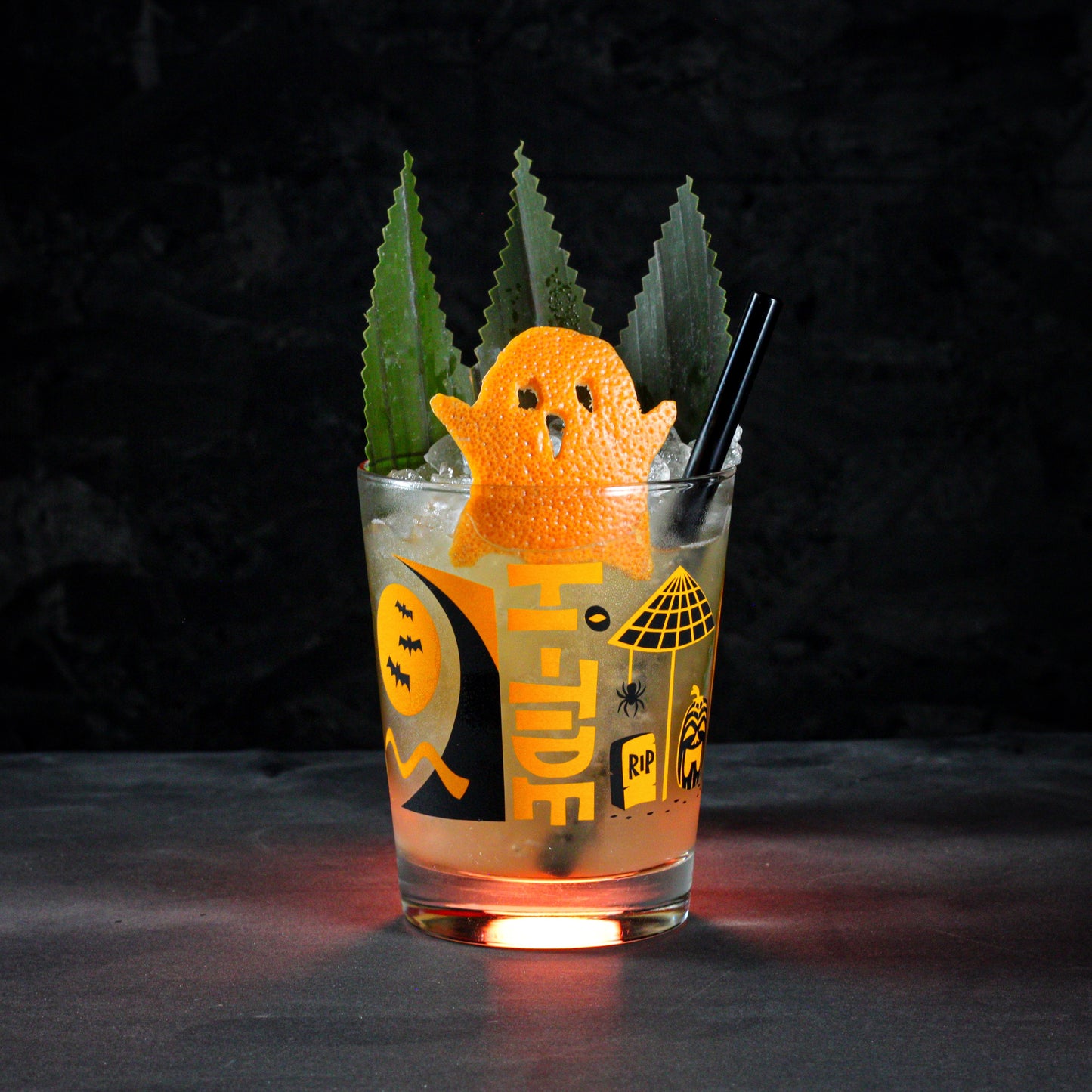 Hi-Tide Halloween Mai Tai Glass Set