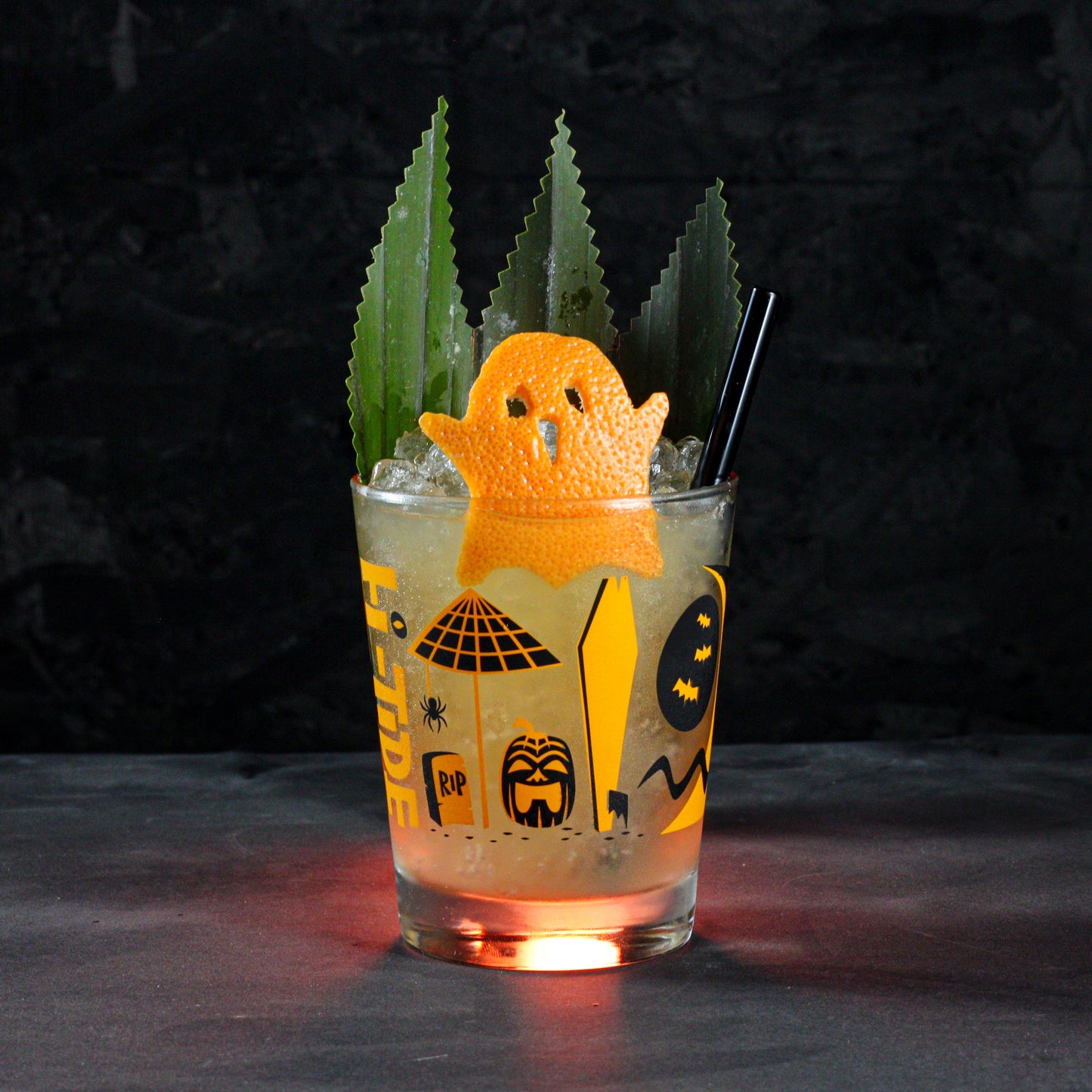 Hi-Tide Halloween Mai Tai Glass Set