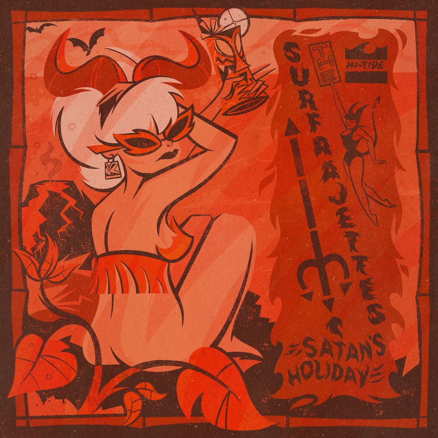 The Surfrajettes "Double Feature: Banshee Bop / Satan's Holiday"