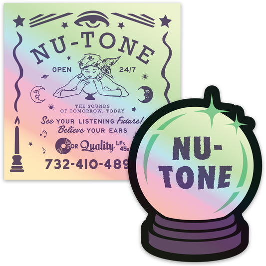 Nu-Tone "See! Believe" Holographic Vinyl Sticker Set