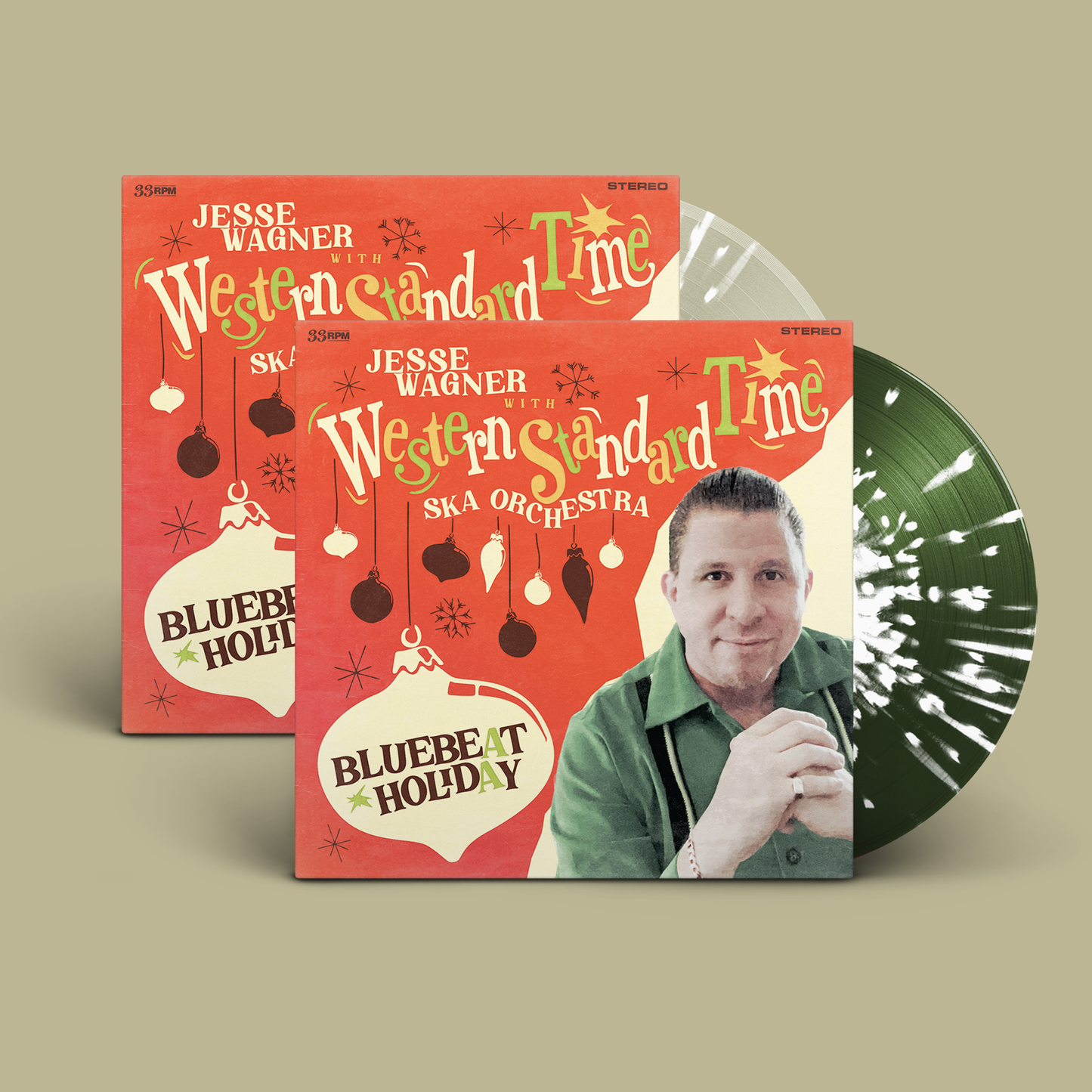 Jesse Wagner & Western Standard Time Ska Orchestra "Bluebeat Holiday" LP