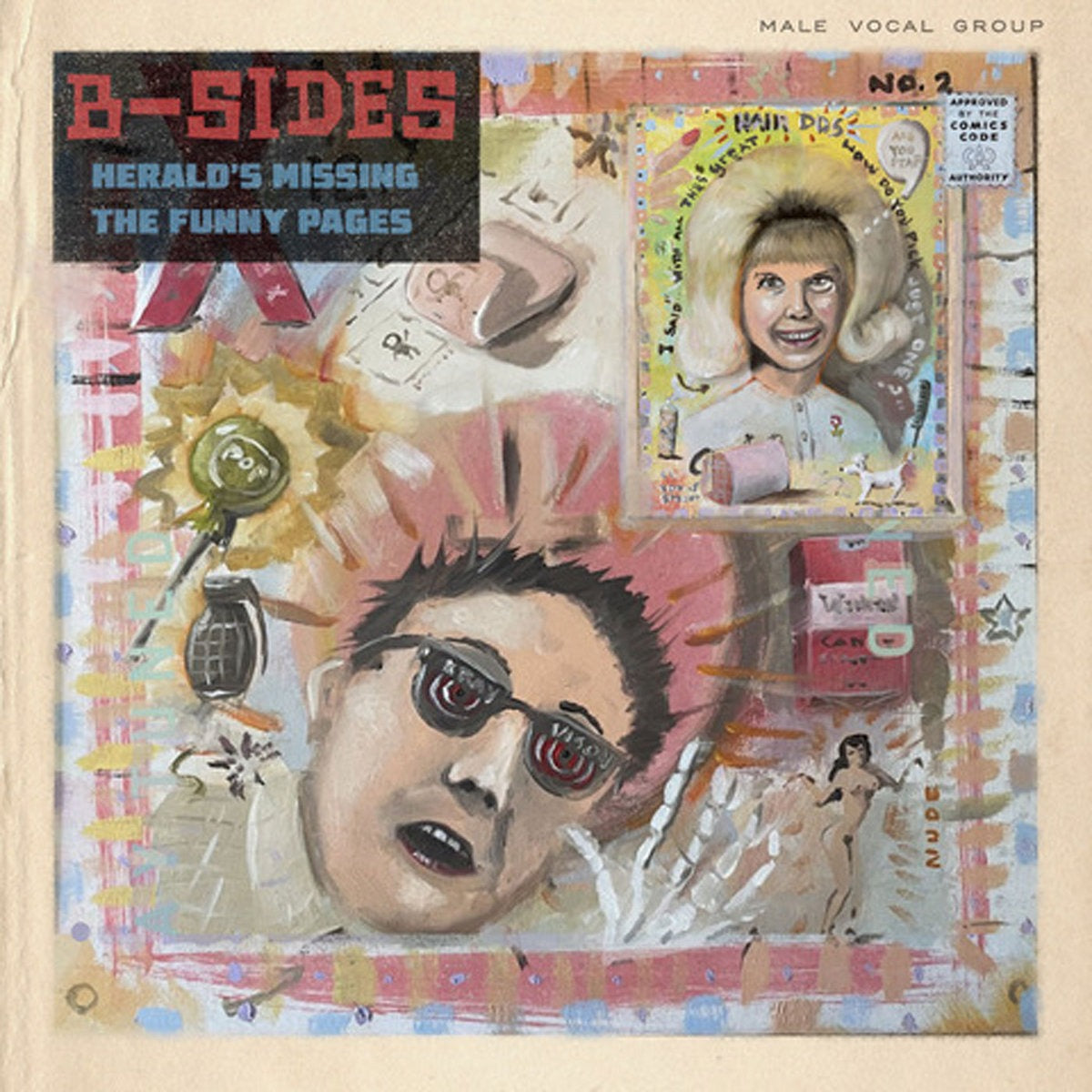 The B-Sides "Herald's Missing the Funny Pages" CD