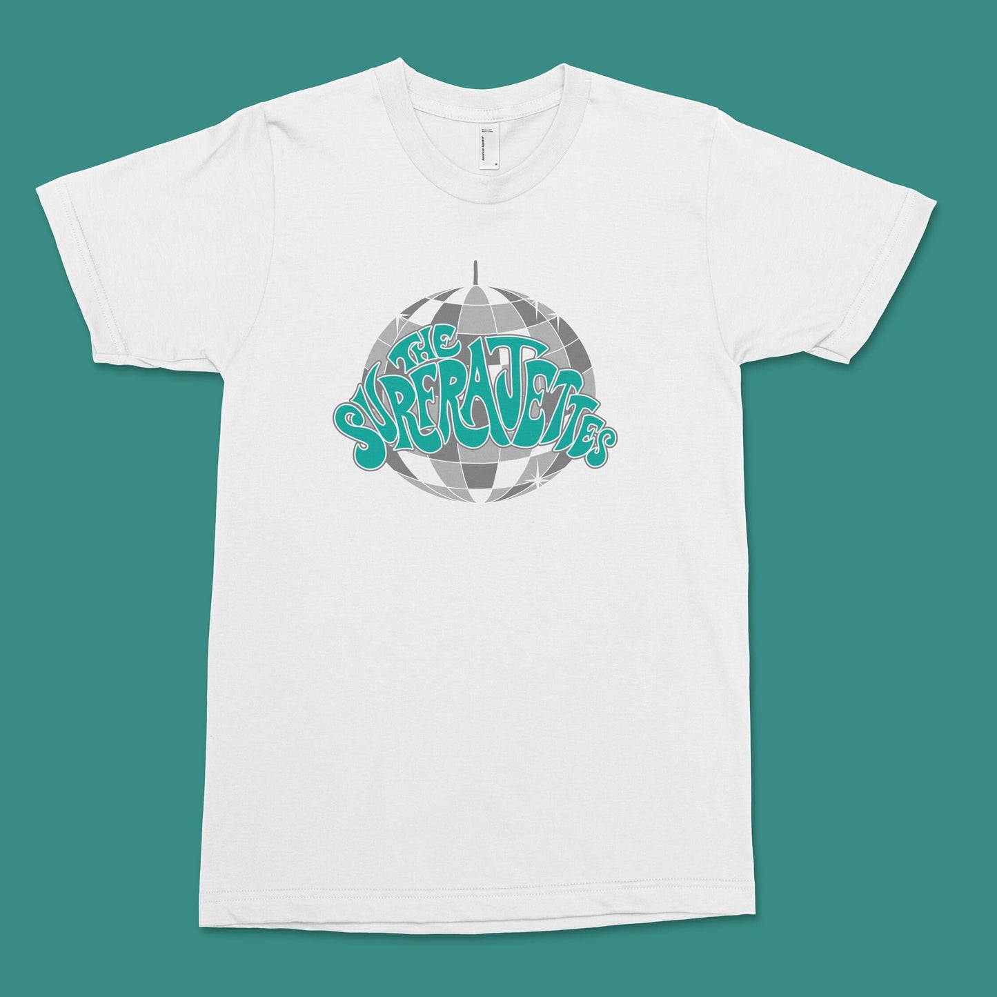 The Surfrajettes “Mirror Ball” Unisex T
