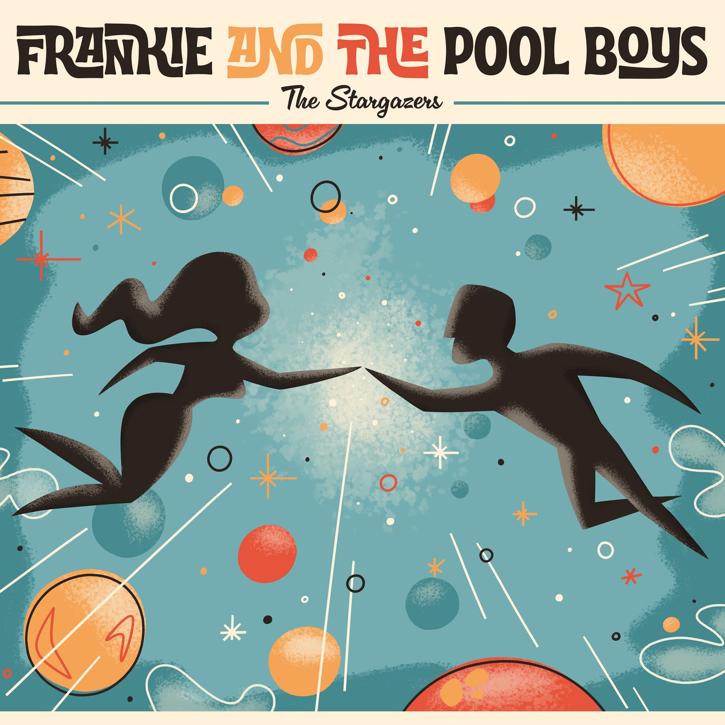 Frankie and The Pool Boys "The Stargazers / Breathing Your Air" 45