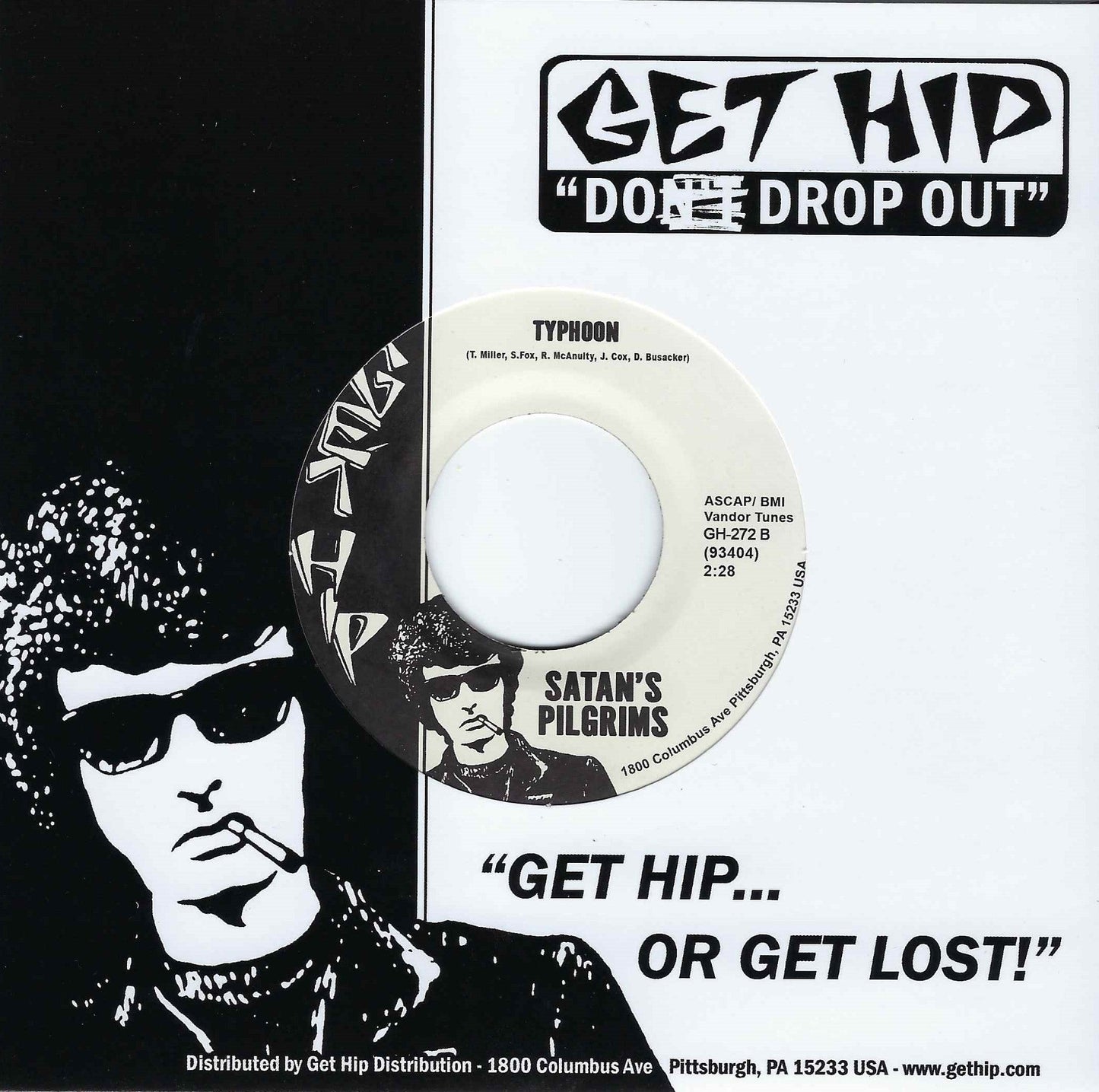 Satan's Pilgrims "Bayonet Constitution / Typhoon" Single