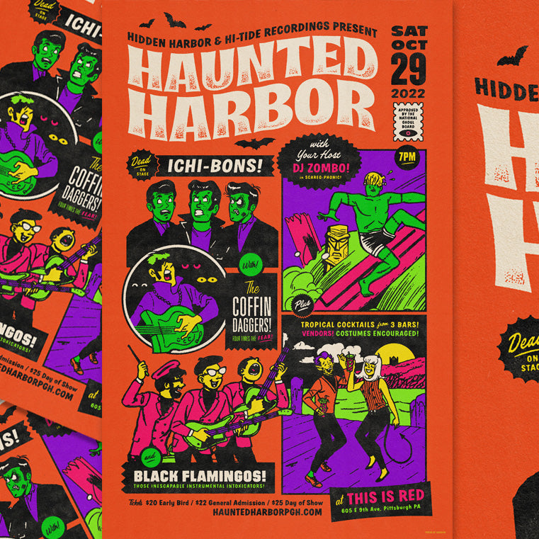 Haunted Harbor Print
