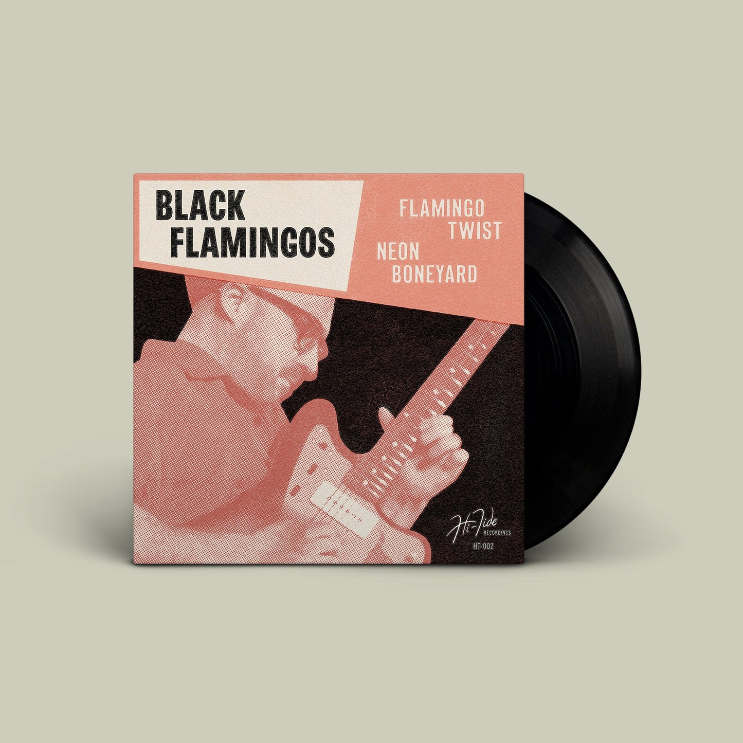Black Flamingos "Flamingo Twist / Neon Boneyard” 45