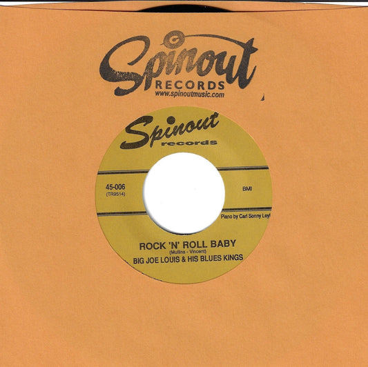 Big Joe Louis & His Blues Kings "Rock 'n' Roll Baby b/w 3-6-9" 45
