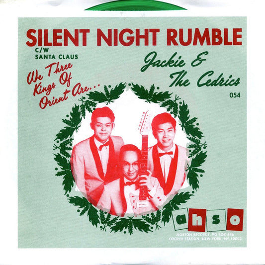 Jackie and The Cedrics "Silent Night Rumble / Santa Claus is Coming To Town" 45