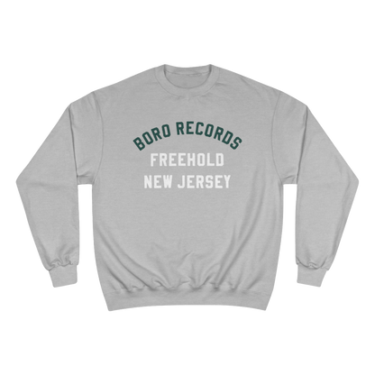 Boro Records "Freehold, New Jersey" Champion Crewneck Sweatshirt