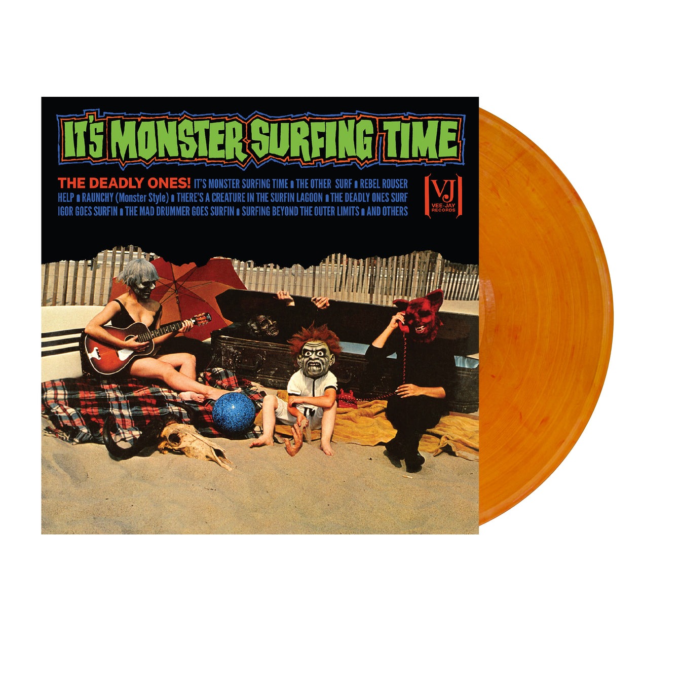 The Deadly Ones "It's Monster Surfing Time" [Bloody Pumpkin]