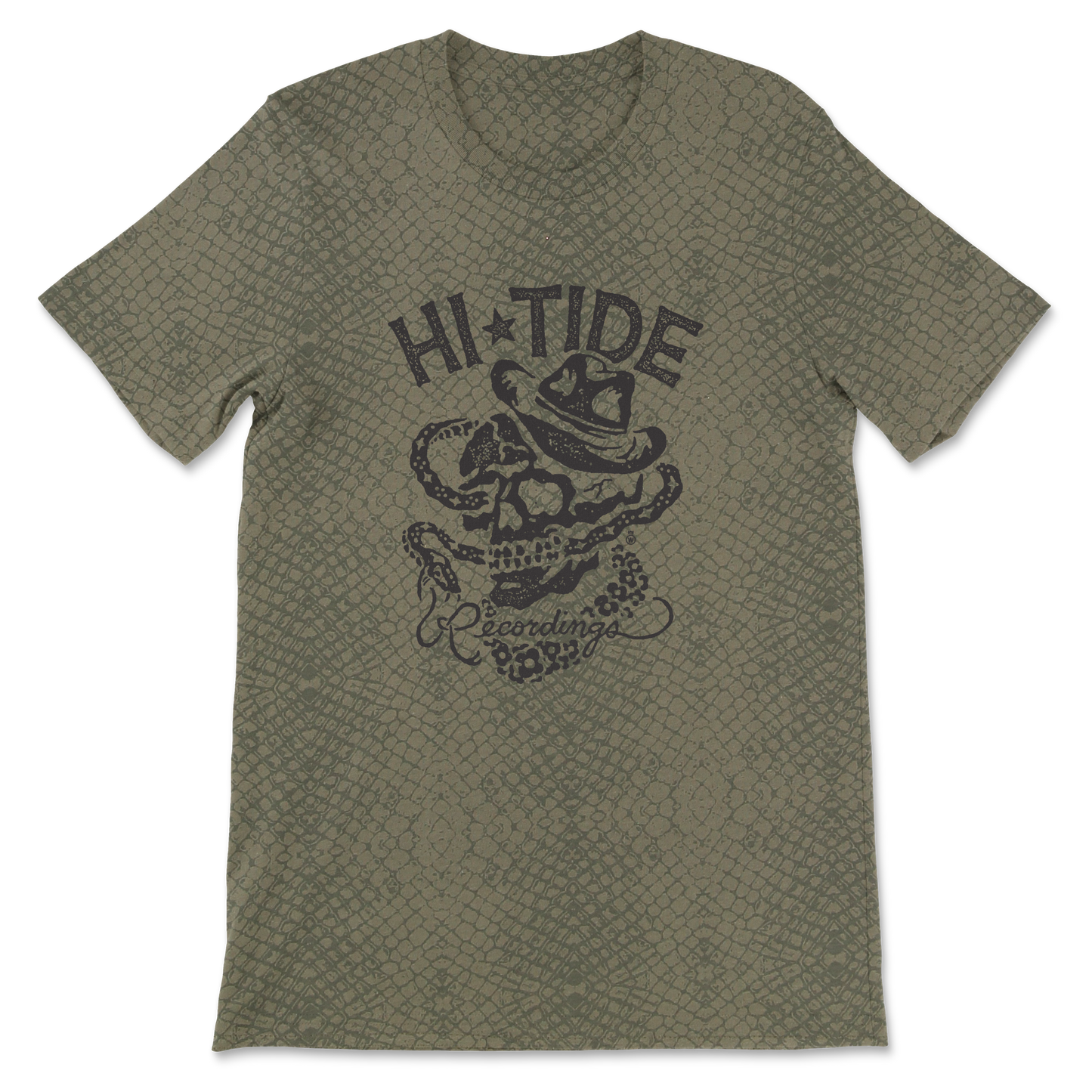 Hi-Tide Recordings "Aloha Pardner" T - Wild Edition Reptile