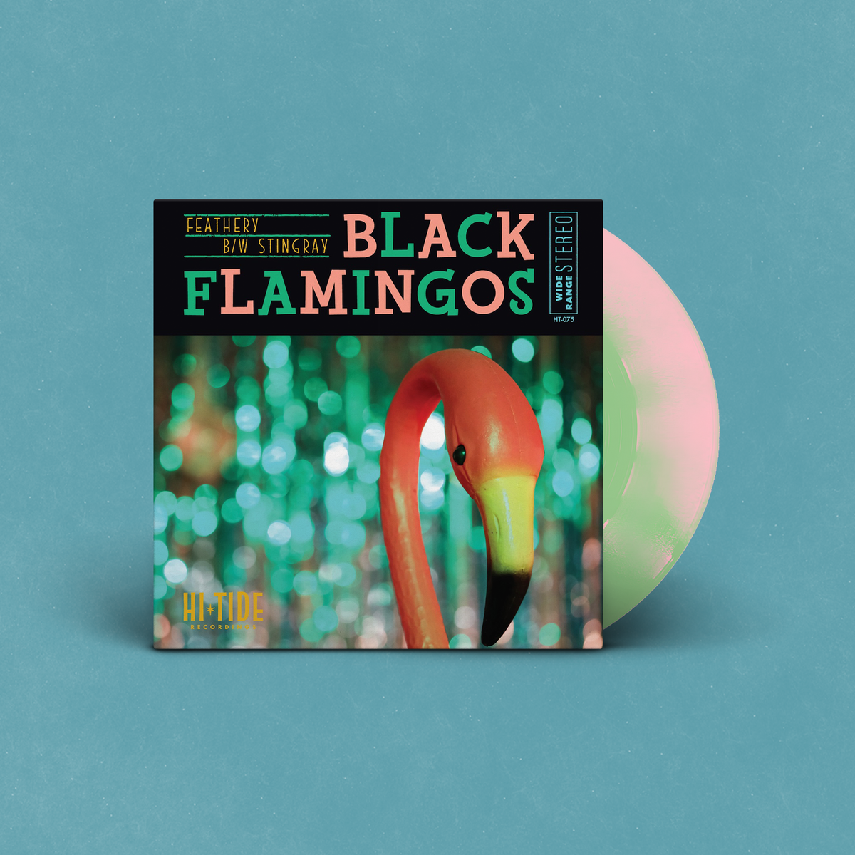 Black Flamingos "Feathery / Stingray" 45 [Flamingo Pink/Exotic Bloom]