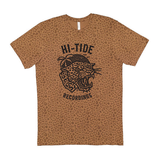 Hi-Tide Recordings "Cat Action!" T - Jungle Edition Leopard