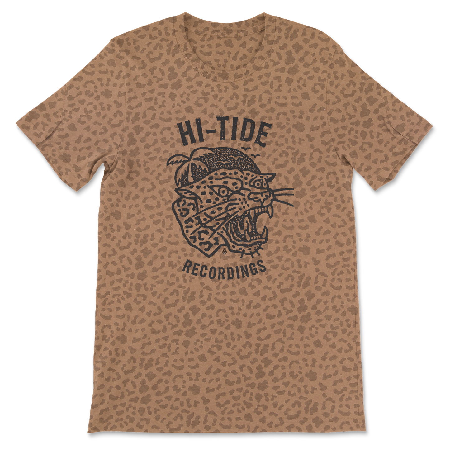 Hi-Tide Recordings "Cat Action!" T - Wild Edition Leopard