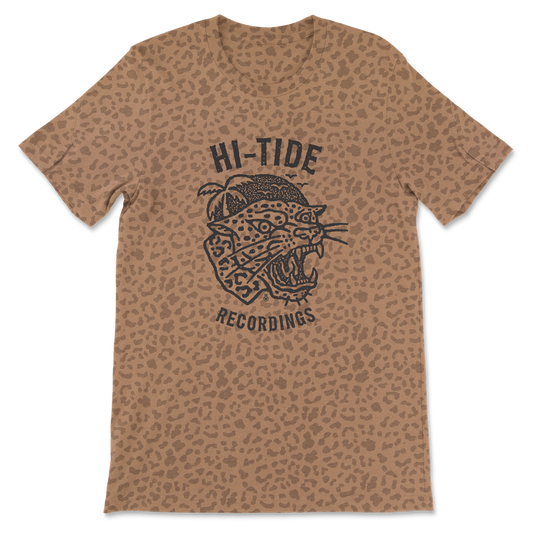 Hi-Tide Recordings "Cat Action!" T - Wild Edition Leopard