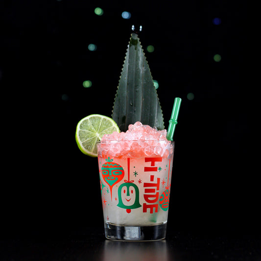 Hi-Tide Classic Christmas Cocktail Glass