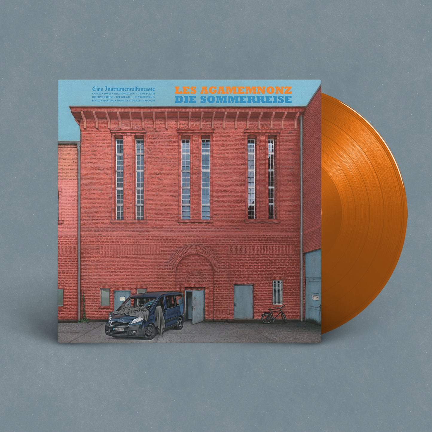 Les Agamemnonz "Die Sommerreise" LP [Hi-Tide-Exclusive Clear Orange] PRE-ORDER