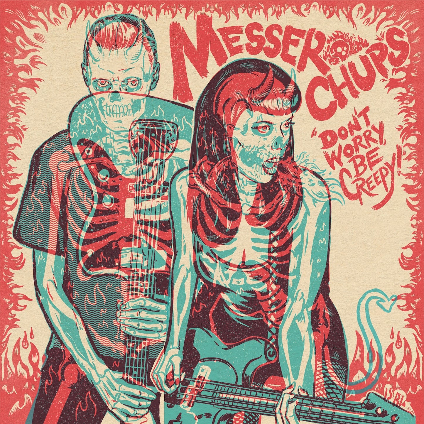 Messer Chups "Don't Worry, Be Creepy" EP