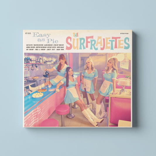 The Surfrajettes "Easy as Pie" CD