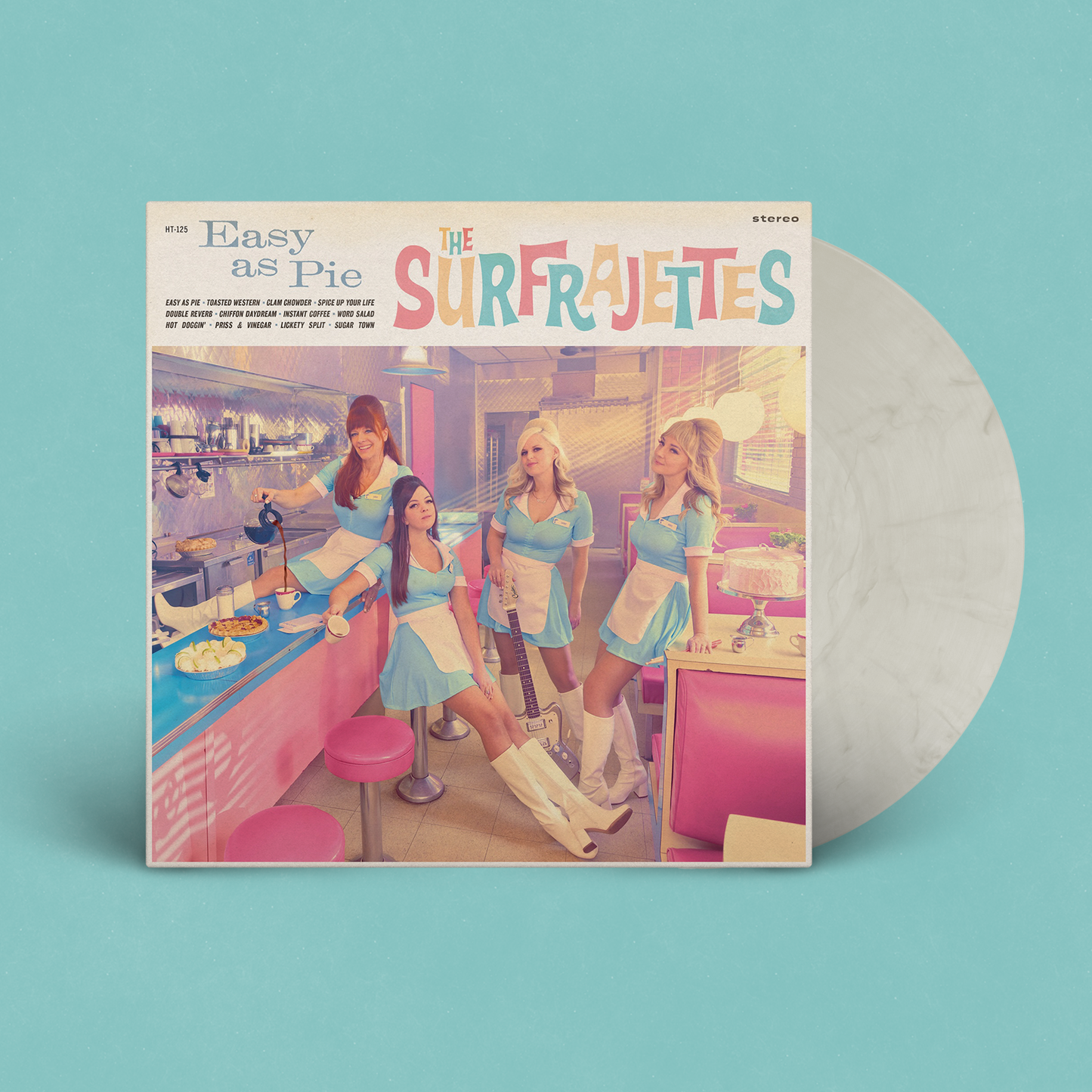 The Surfrajettes "Easy as Pie" LP