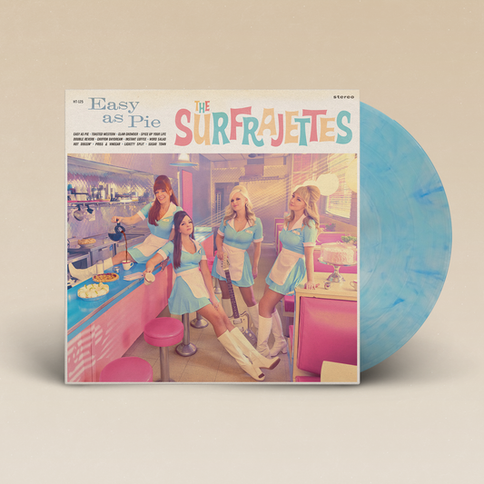 The Surfrajettes "Easy as Pie" LP