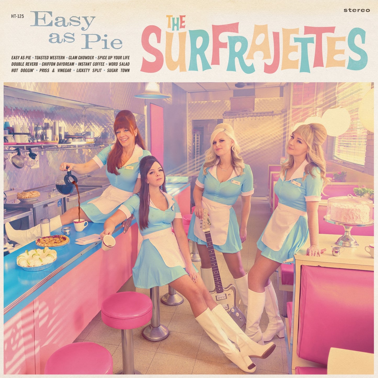 The Surfrajettes "Easy as Pie" LP