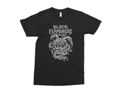 Black Flamingos "Feathery" T