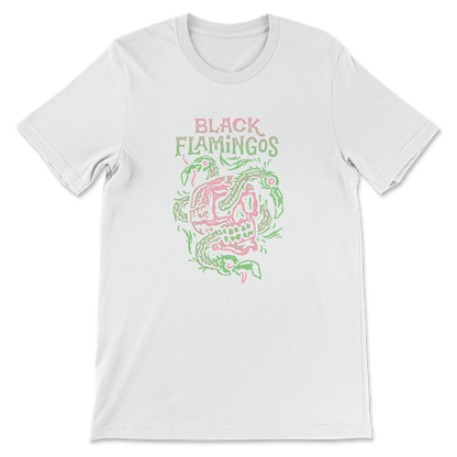Black Flamingos "Feathery" T