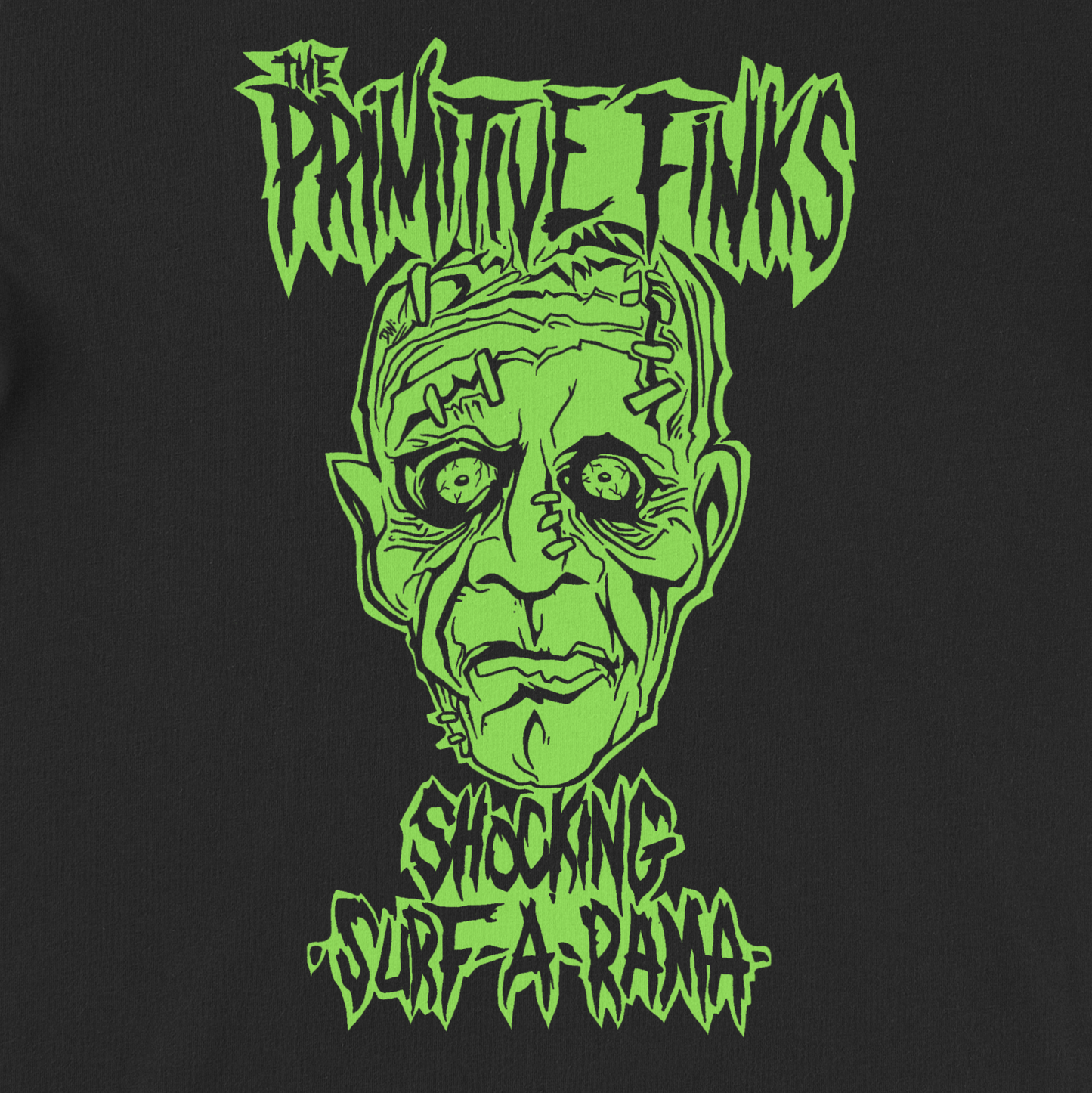 The Primitive Finks "Shocking Surf-A-Rama" T