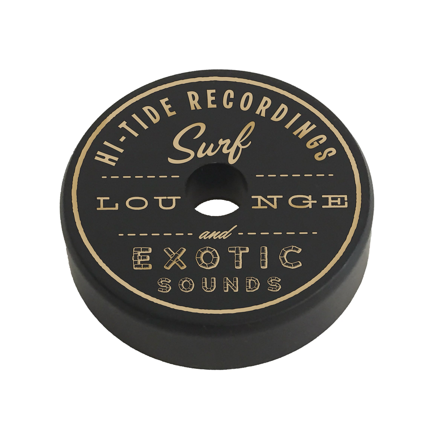 Hi-Tide Recordings "Surf, Lounge & Exotic Sounds" 45 Adapter