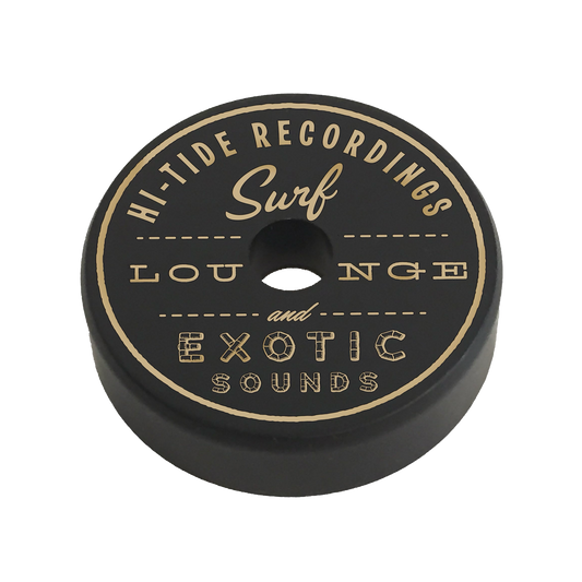 Hi-Tide Recordings "Surf, Lounge & Exotic Sounds" 45 Adapter