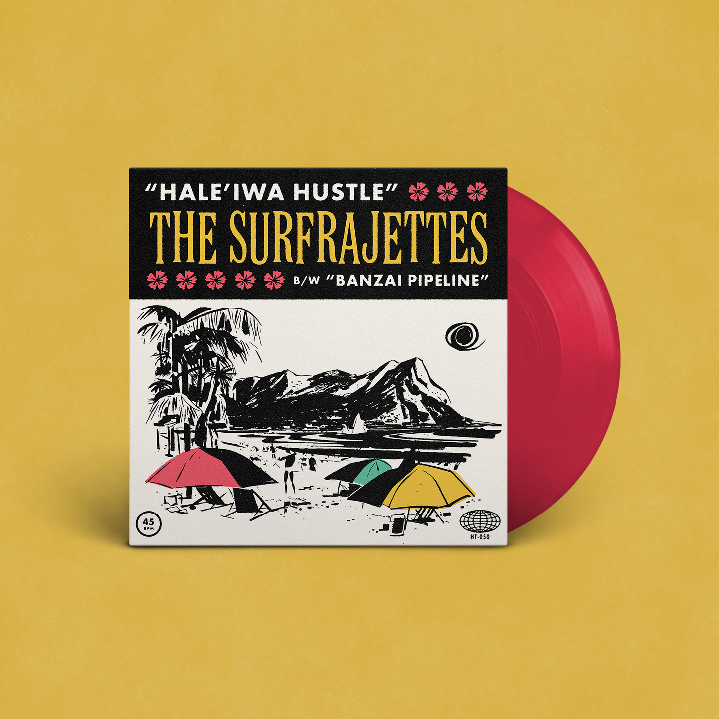 The Surfrajettes “Hale’iwa Hustle / Banzai Pipeline” Single