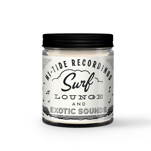 Hi-Tide Recordings "Surf, Lounge & Exotic Sounds" Candle