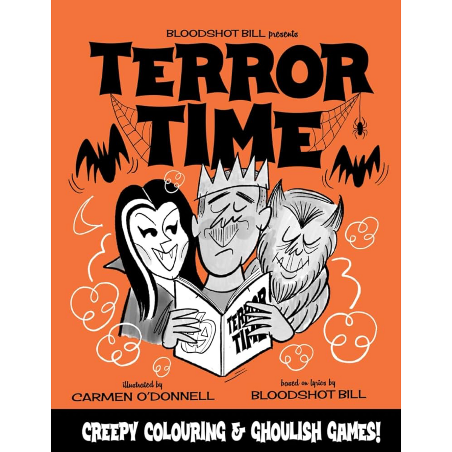 Terror Time: Creepy Colouring & Ghoulish Games