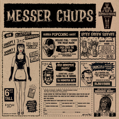 Messer Chups “Electric Zombierella” EP [Orange] PRE-ORDER