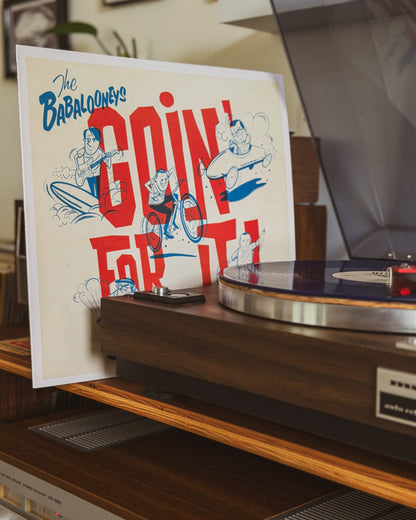The Babalooneys "Goin' For It" LP [Hi-Tide Exclusive Clear Blue w/ Obi] PRE-ORDER