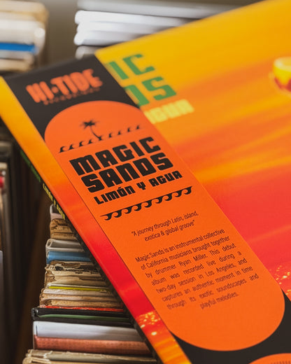 Magic Sands "Limón y Agua" LP [Hi-Tide-Exclusive Clear Orange in Gatefold Jacket w/ Obi] PRE-ORDER