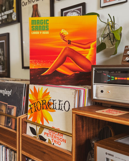 Magic Sands "Limón y Agua" LP [Hi-Tide-Exclusive Clear Orange in Gatefold Jacket w/ Obi] PRE-ORDER